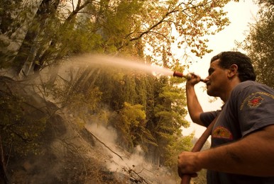 Greece forest fires