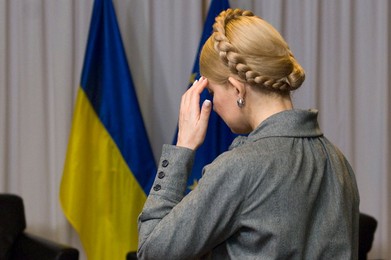 Yulia Tymoshenko in Brussels