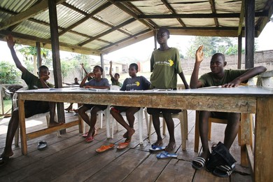 Ghana Soccer Training