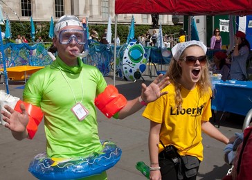 liberty festival at trafalgar