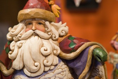 Santa Claus (Father Christmas), Christmas Market, Cologne, Germany, Europe