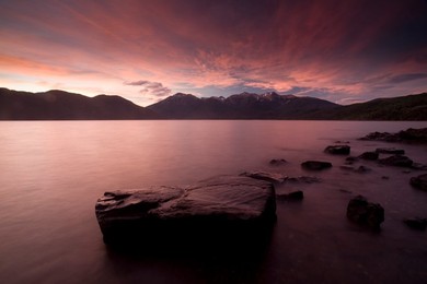 Landscape, Los Alerces National Park, Argentina, South America