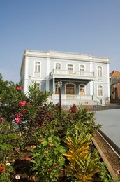 Old colonial style building, Sao Filipe, Fogo (Fire), Cape Verde Islands, Africa