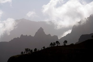 Landscape near Corda, Santo Antao, Cape Verde Islands, Africa