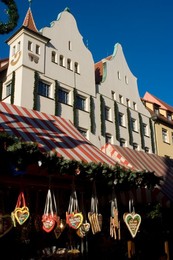 Christkindelsmarkt (Christ Child's Market) (Christmas Market), Nuremberg, Bavaria, Germany, Europe