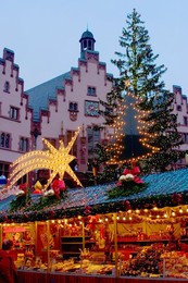 Weihnachtsmarkt (Christmas Market), Frankfurt, Hesse, Germany, Europe