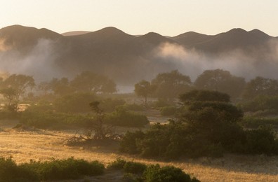 Landscape Dry River, Hoanib, Kaokoland, Namibia