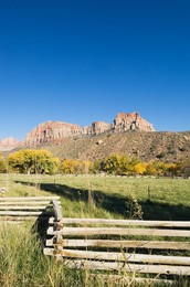 Landscape near Zion National Park, Utah, United States of America, North America