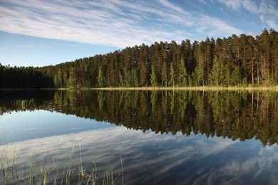 Lake Pihlajavesi, Punkaharju Nature Reserve, Saimaa Lake District, Savonia, Finland, Scandinavia, Europe