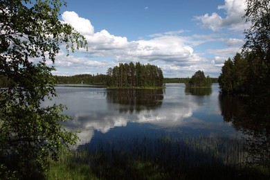 Lake Puruvesi, Punkaharju Nature Reserve, Saimaa Lake District, Savonia, Finland, Scandinavia, Europe
