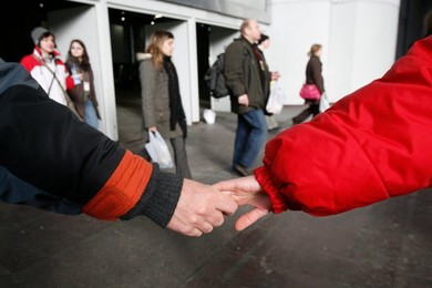 Volunteers at Taize meeting, Geneva, Switzerland, Europe