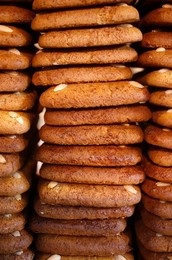 Cakes sold at Christmas market, Munich, Bavaria, Germany, Europe