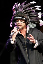 Jamiroquai live at the Hard Rock Festival