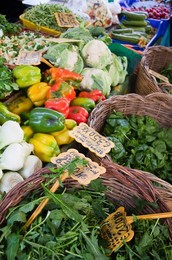 Vegetables, Campo de' Fiori market, Rome, Lazio, Italy, Europe