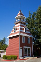 Fire House Museum dating from 1891 in Old Town Auburn, California, United States of America, North America
