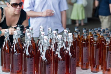 artisanal food market at South Street Seaport