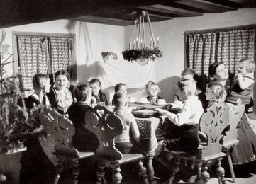 German family at Christmas, Germany, 1936. Artist: Unknown