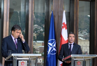 GEORGIA-NATO-MEETING