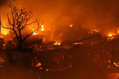 PHILIPPINES-FIRE