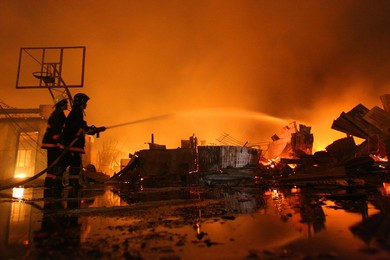 PHILIPPINES-FIRE