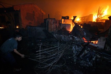 PHILIPPINES-FIRE