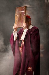 Ash Wednesday celebration in Notre Dame de Paris cathedral, Paris, France, Europe