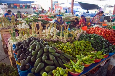 Tlacolula Sunday market, Oaxaca state, Mexico, North America