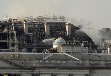 Fire on the Strand