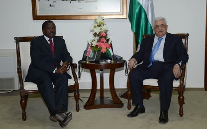 PALESTINE-KENYA-MEETING