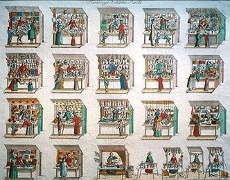 Christmas Market in Nuremberg / 1770