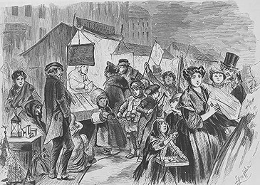 Berlin Christmas Market / 1864