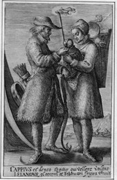 Laplander family & Sign of Zodiac / 1700