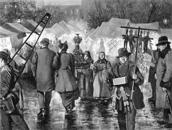 Christmas Market, Berlin / Schöbel 1893