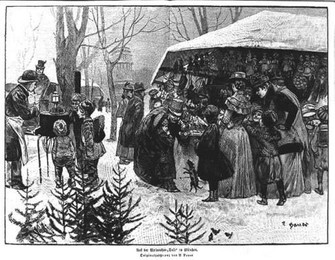 Christmas market in Munich / Bauer