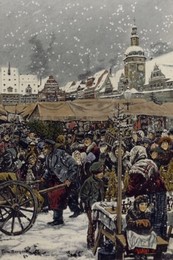 Christmas Market in Leipzig / F. Bergen