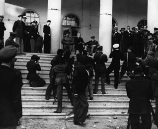 Stalin, Churchill, etc. / Tehran Conference / Photo, 1943