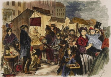 Christmas Market / Berlin / 1864