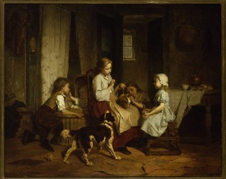 T. Gerard, The Happy Family, 1865