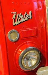 Ulster fire truck; Ulster Folk & Transport Museum, Cultra, Northern Ireland