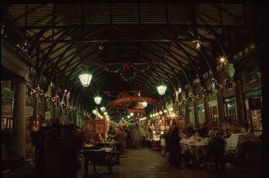 Christmas market in Covent Garden