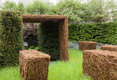 Chelsea Flower Show 2013, Stockton Drilling's 'As Nature intended', Designer Jamie Dunstan. Silver Gilt Flora medal