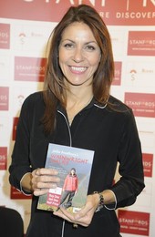Julia Bradbury,  Destinations 2014,  The Holiday & Travel Show,  Earls Court,  London.  6-9.02.14