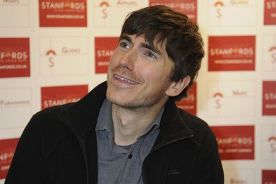 Simon Reeve,  Destinations 2014,  The Holiday & Travel Show,  Earls Court,  London.  6-9.02.14