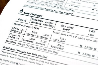 British Gas Utility Bill