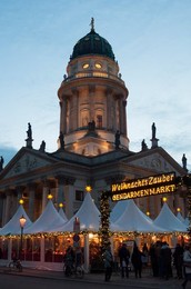 Gendarmenmarkt Christmas Market Berlin Germany