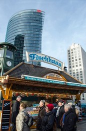 Potsdamer Platz Christmas Market Berlin Germany