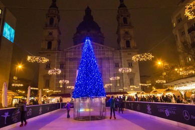 HUNGARY-BUDAPEST-CHRISTMAS MARKET