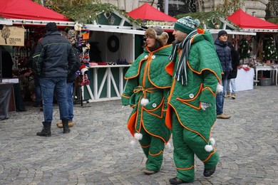 ROMANIA-BUCHAREST-CHRISTMAS MARKET