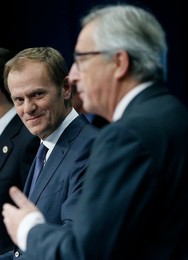 BELGIUM-EU-SUMMIT-UKRAINE-INVESTMENT-PRESS CONFERENCE