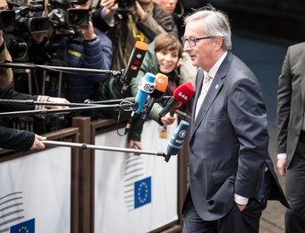 Jean-Claude Juncker , the president of t..........